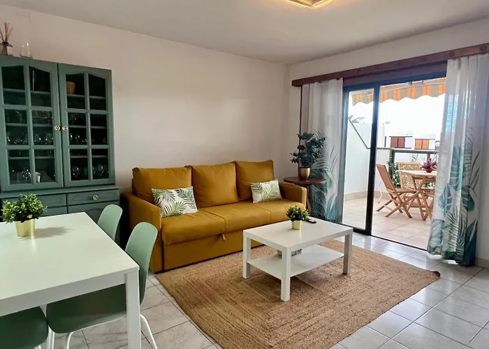 Vista Parcial Mar En Tenerife Sur 아파트 *