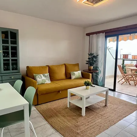 Vista Parcial Mar En Tenerife Sur דירה *